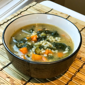 A Great Soup to Make with Loads of Leftover Spinach – Healthy Food 4 Life